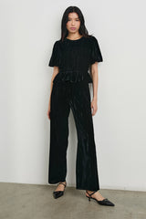 BRISSA PANT - BLACK VELVET| Rails sale