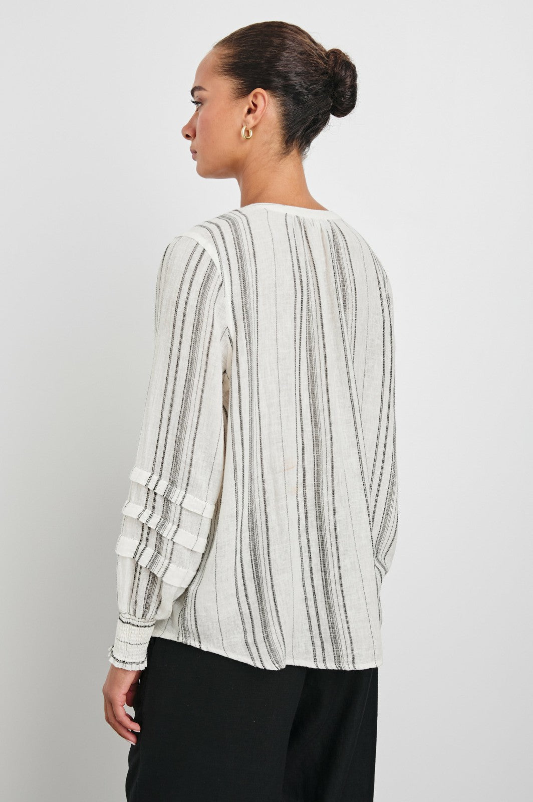 CATERINA TOP - BASQUE STRIPE| Rails outlet