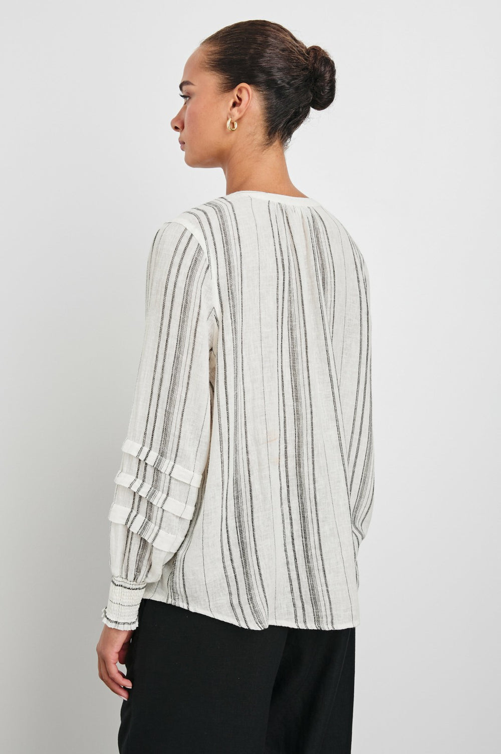 CATERINA TOP - BASQUE STRIPE| Rails outlet