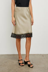 CHERRY SKIRT - CHAMPAGNE| Rails US