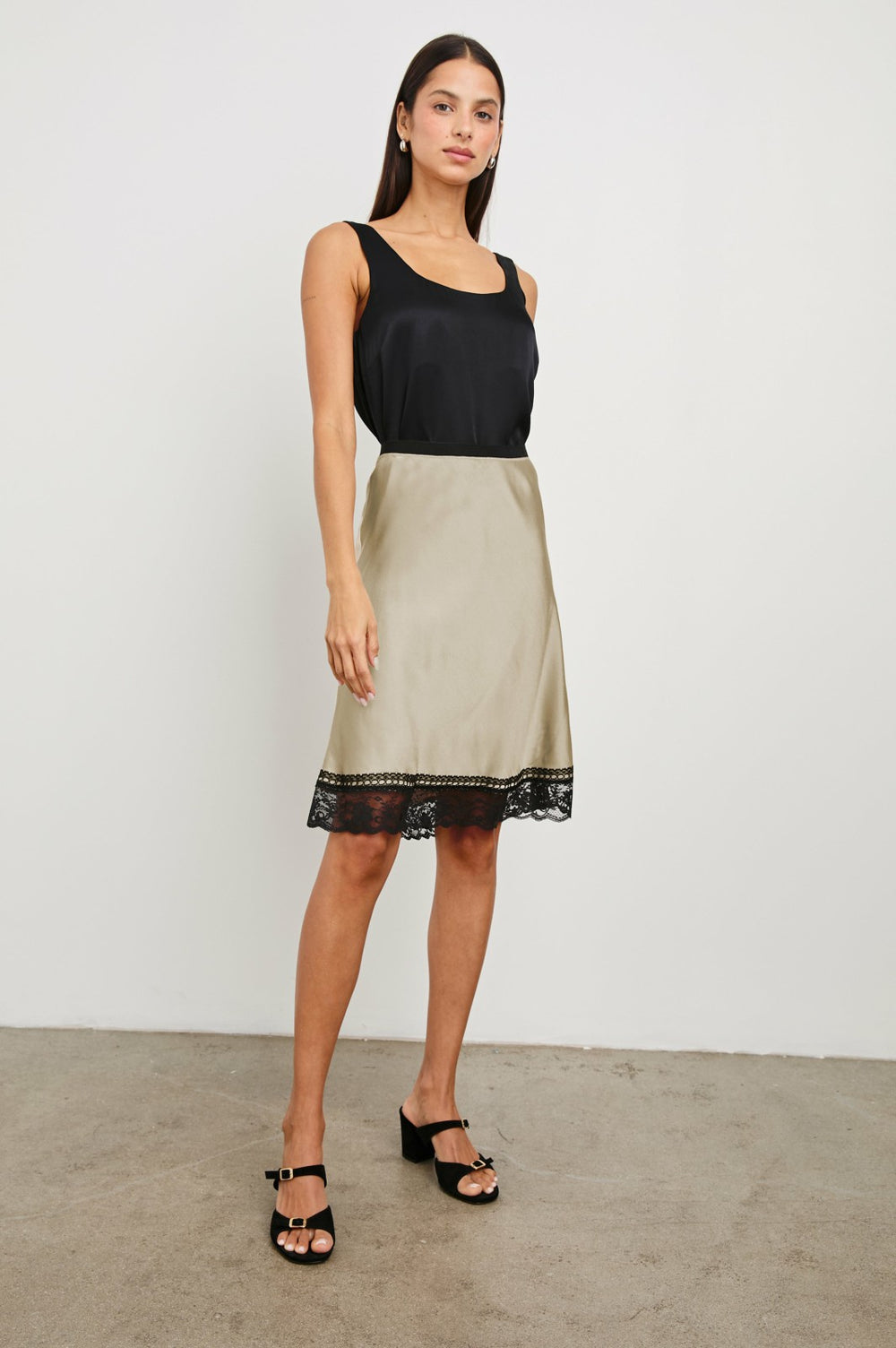CHERRY SKIRT - CHAMPAGNE| Rails US