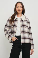 CHEYENNE JACKET - TELLURIDE PLAID| Rails on sale
