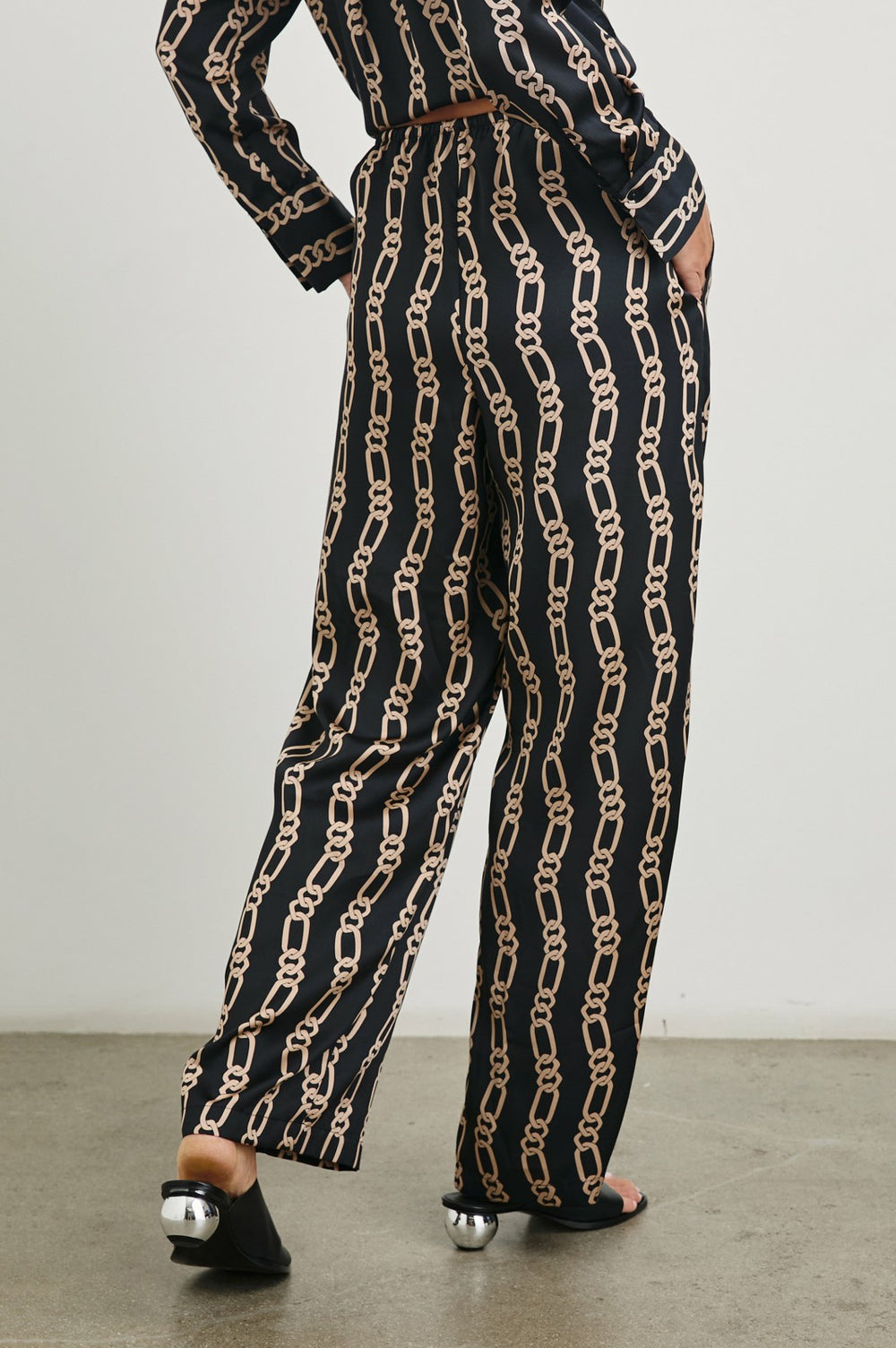 DAMANI PANT - BLACK GOLD LINK| Rails sale