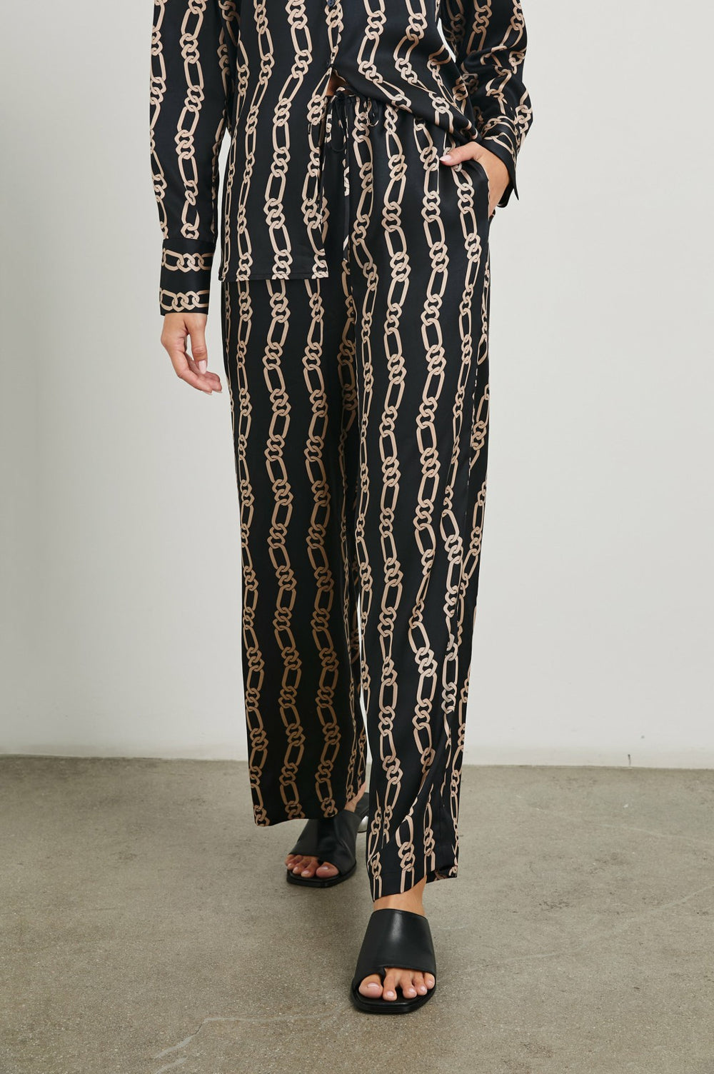 DAMANI PANT - BLACK GOLD LINK| Rails sale