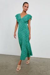 DINA DRESS - GREEN SPECKLED| Rails near me