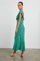 DINA DRESS - GREEN SPECKLED| Rails near me