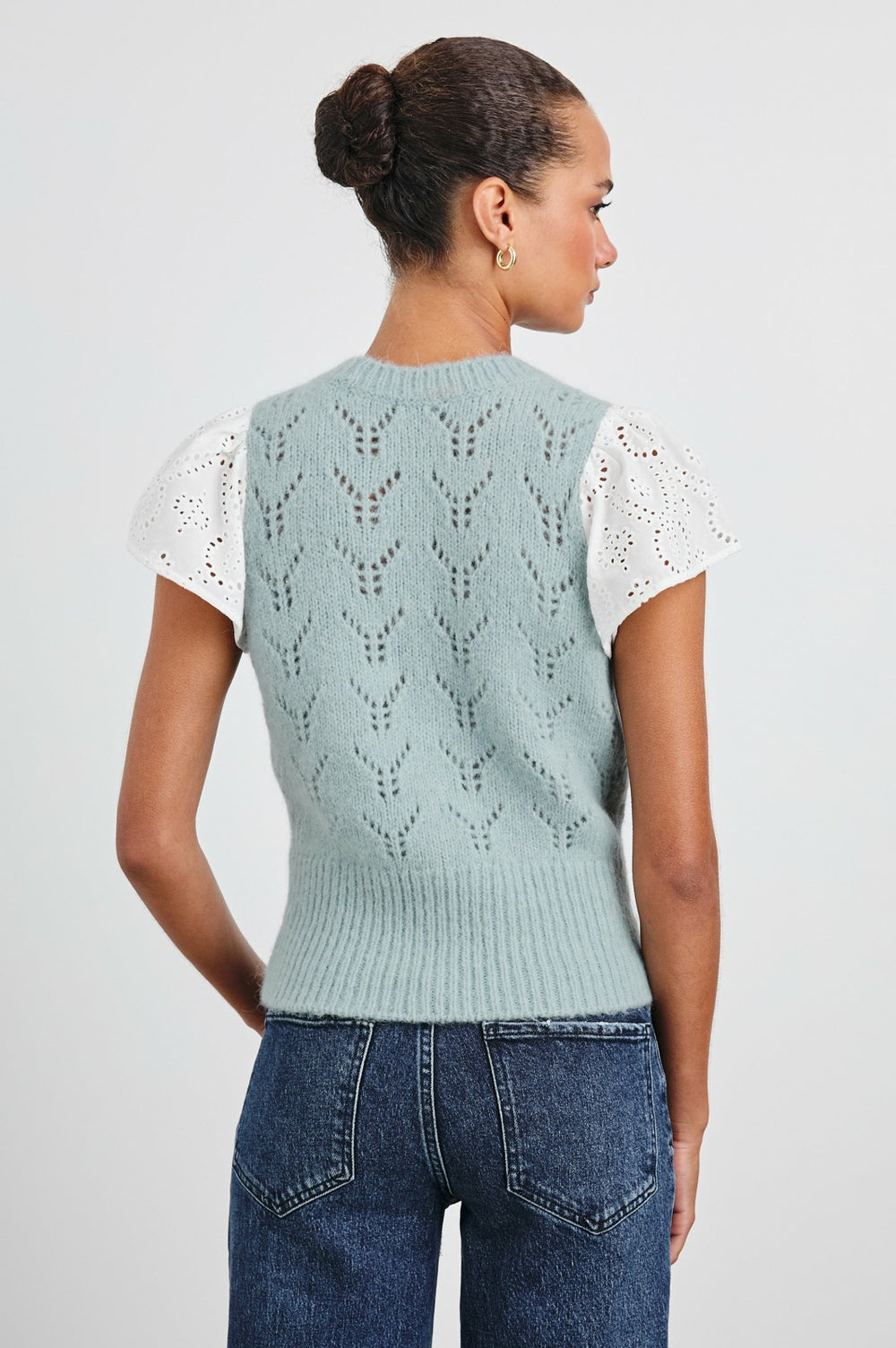 EVERLY TOP - SKY| Rails outlet