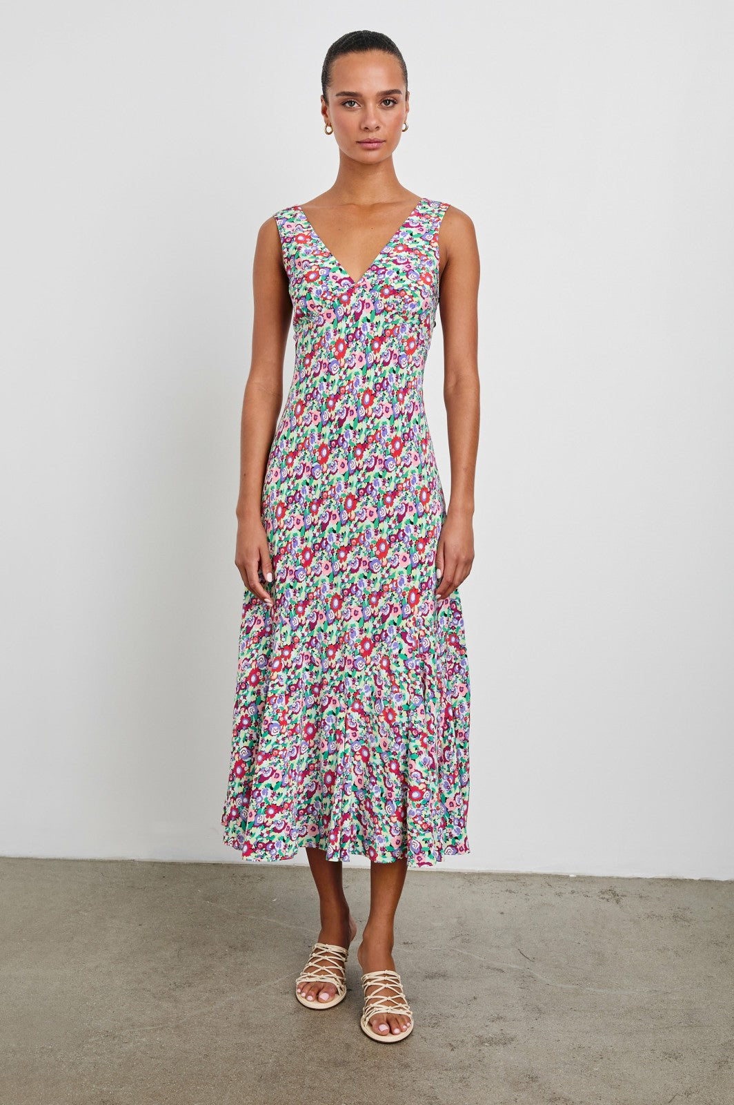 IRRA DRESS - OVERSIZED MULTI FLORAL| Rails for sale