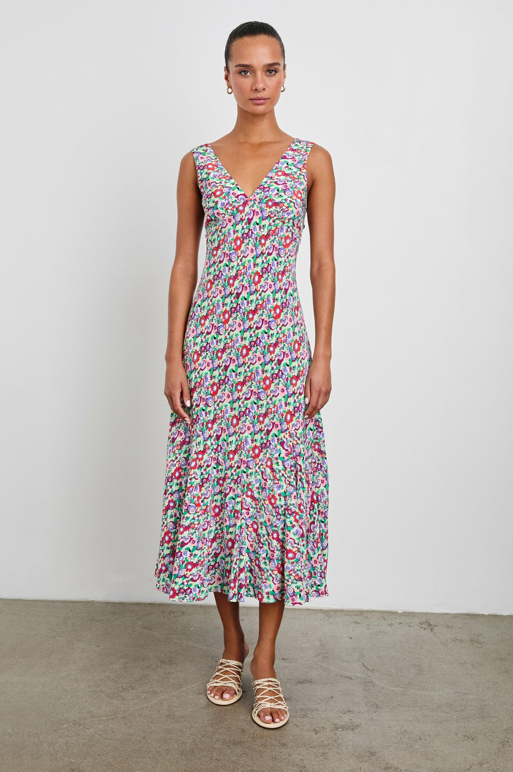 IRRA DRESS - OVERSIZED MULTI FLORAL| Rails for sale