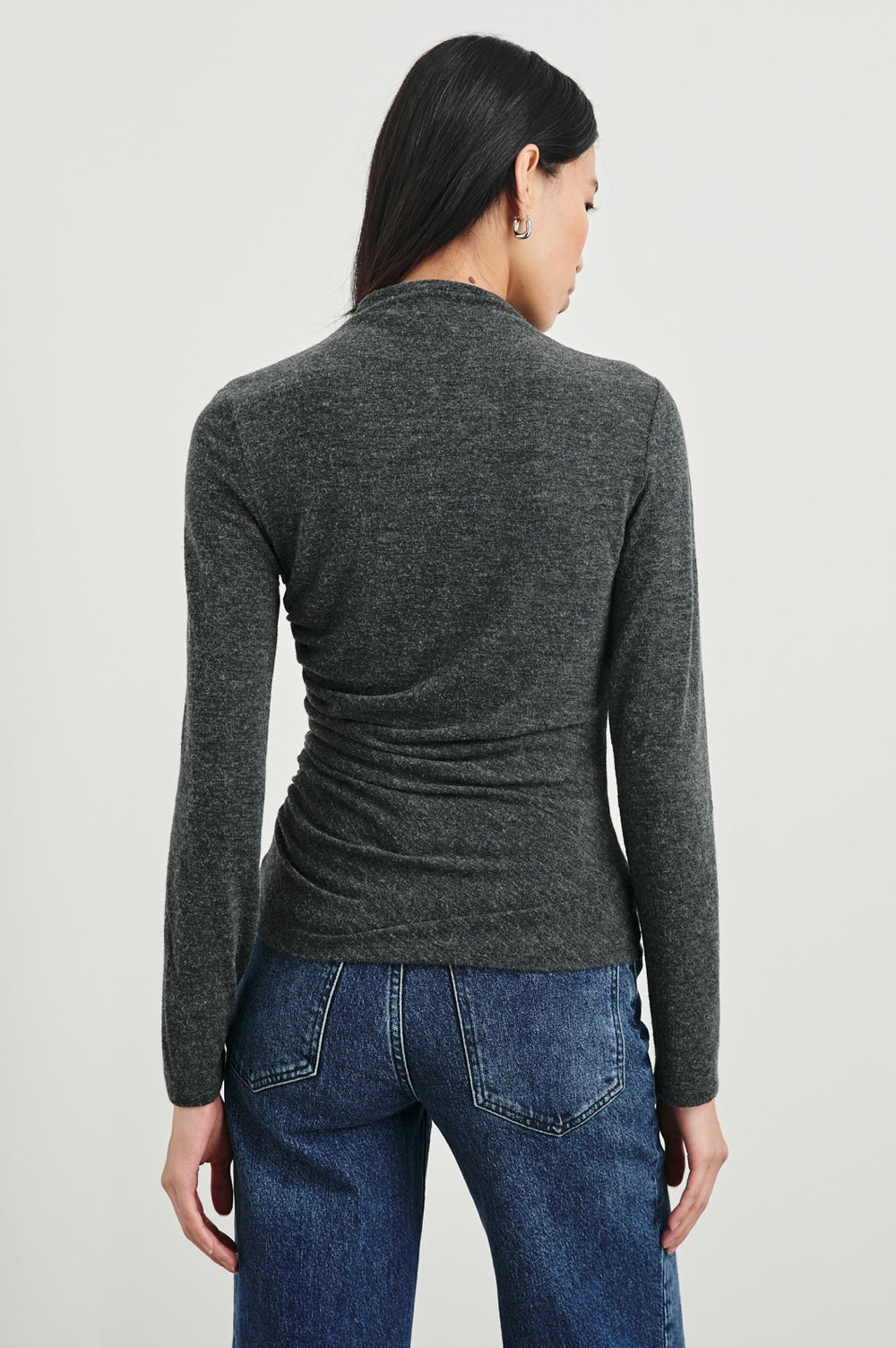JOELLE TOP - CHARCOAL| Rails sale