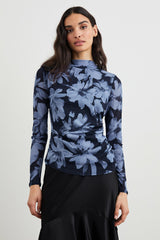 JOELLE TOP - MIDNIGHT LILY| Rails on sale