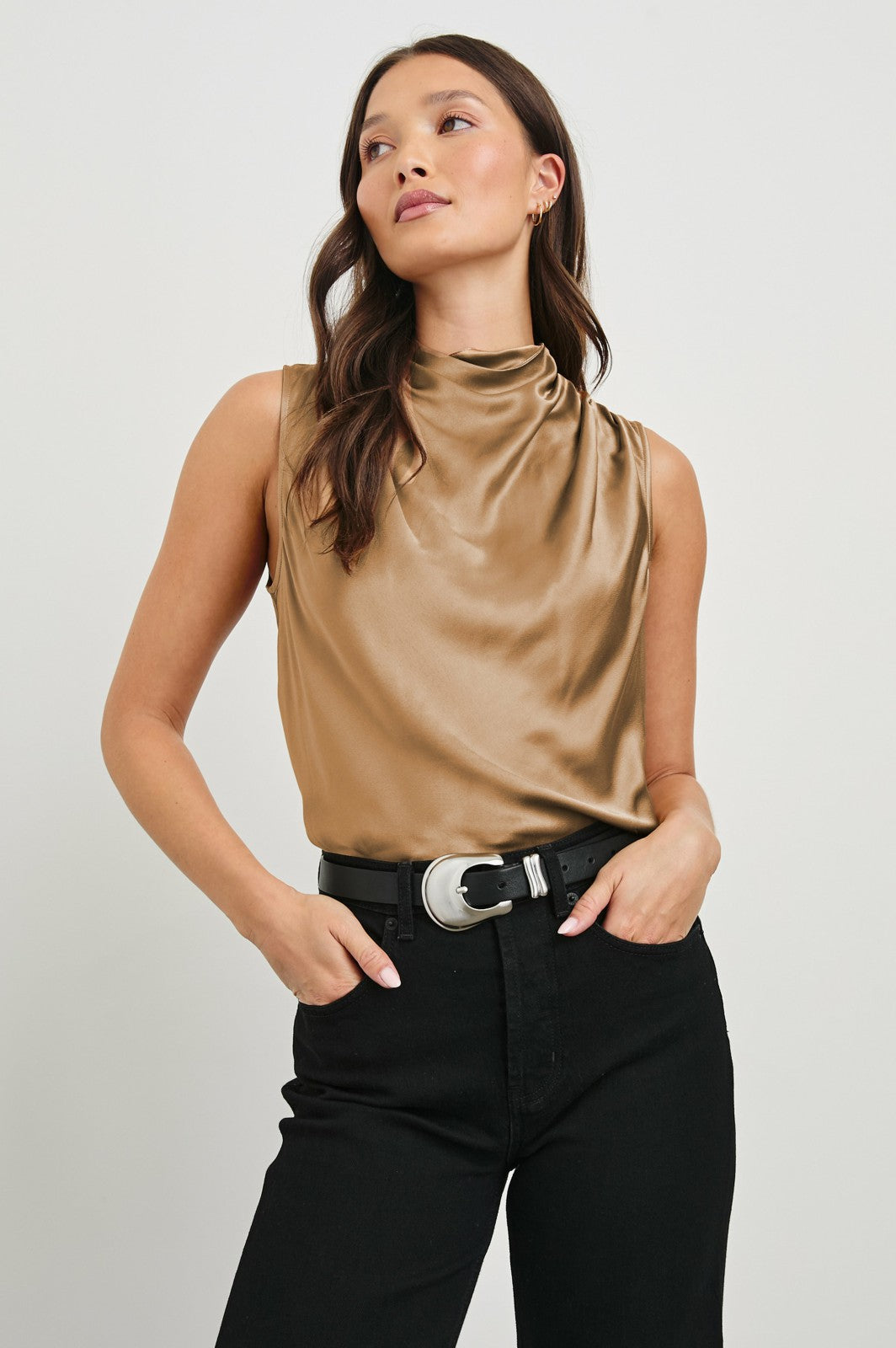 KALEEN TOP - CAMEL| Rails for sale
