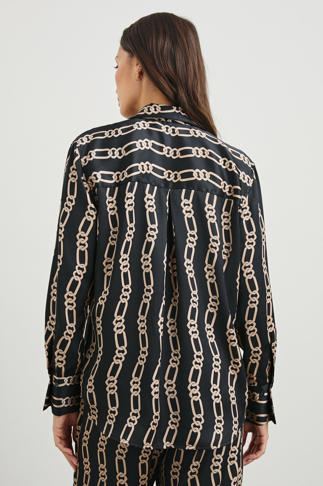 LEDGER SHIRT - BLACK GOLD LINK| Rails US