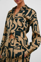 LEDGER SHIRT - SANTORINI SAND| Rails outlet