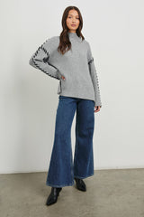 LIAM SWEATER - HEATHER GREY| Rails on sale