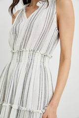 LOULOU DRESS - BASQUE STRIPE| Rails discount