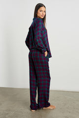 LUNA PAJAMA SET - EVERGREEN FUCHSIA ICE| Rails on sale