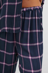 LUNA PAJAMA SET - SAPPHIRE MAGENTA| Rails online