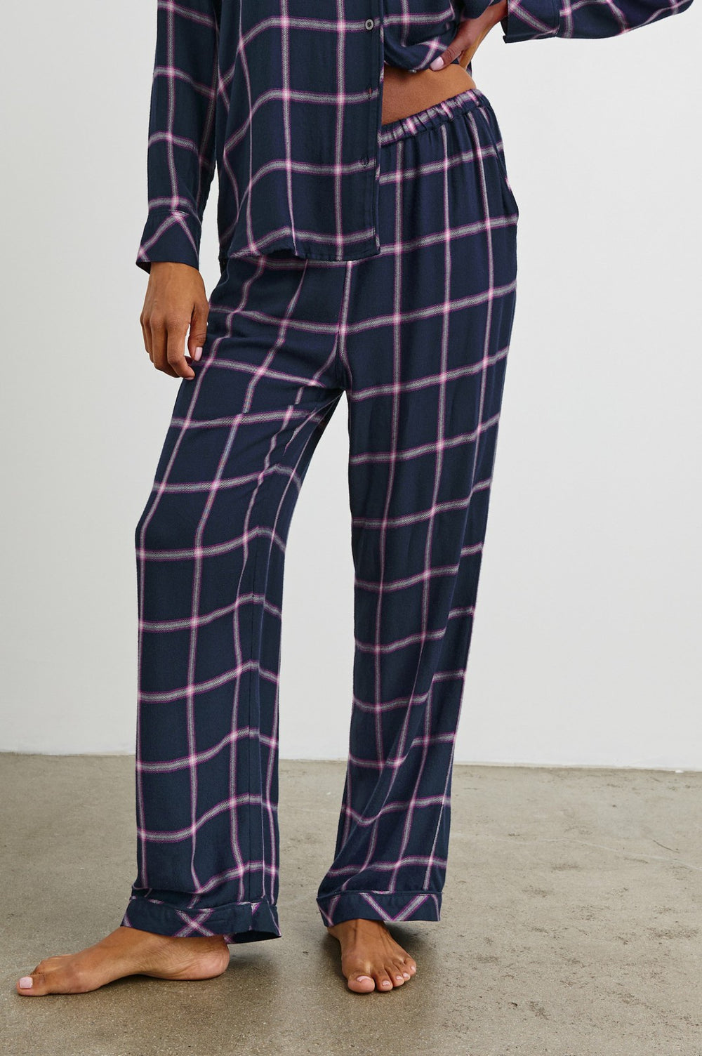 LUNA PAJAMA SET - SAPPHIRE MAGENTA| Rails online