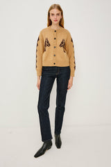 MAVIE CARDIGAN- CAMEL STABLES| Rails online