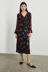 NICOLETTA TOP - DARK AZALEA| Rails for sale