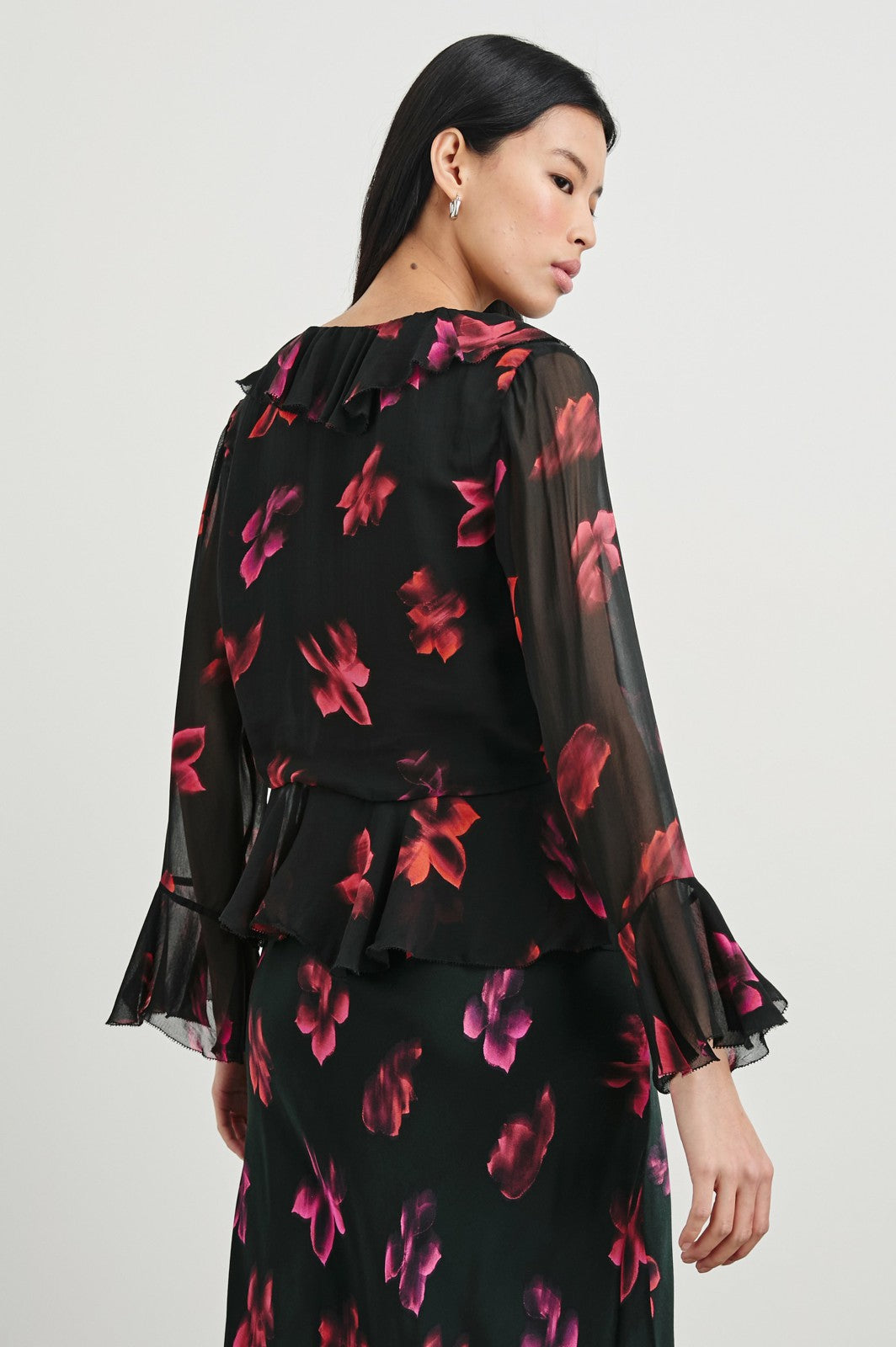 NICOLETTA TOP - DARK AZALEA| Rails for sale