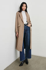 OPERA COAT - HEATHER LATTE| Rails sale