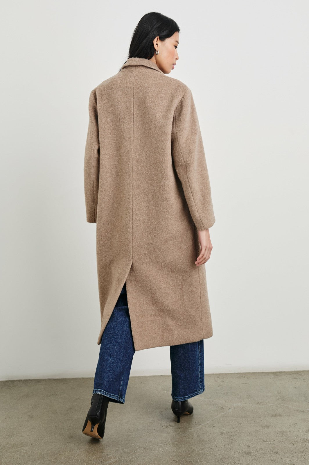 OPERA COAT - HEATHER LATTE| Rails sale