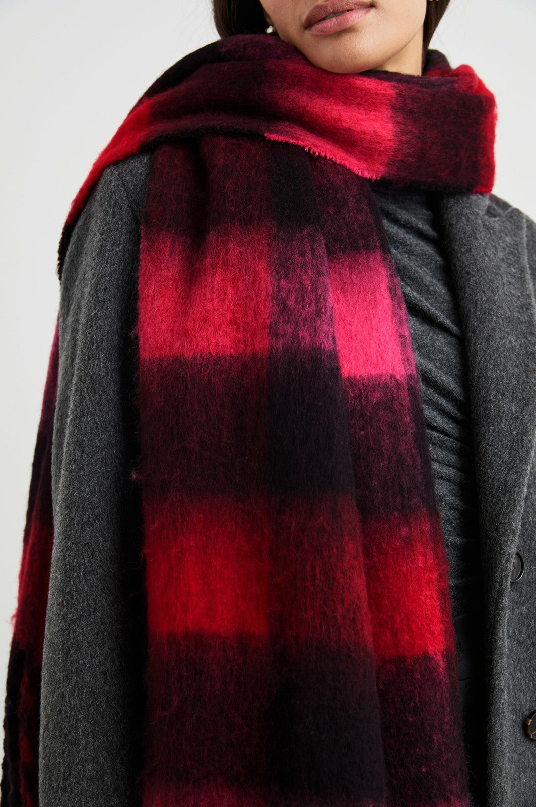 OSLO SCARF - SCARLET ONYX PINK| Rails US