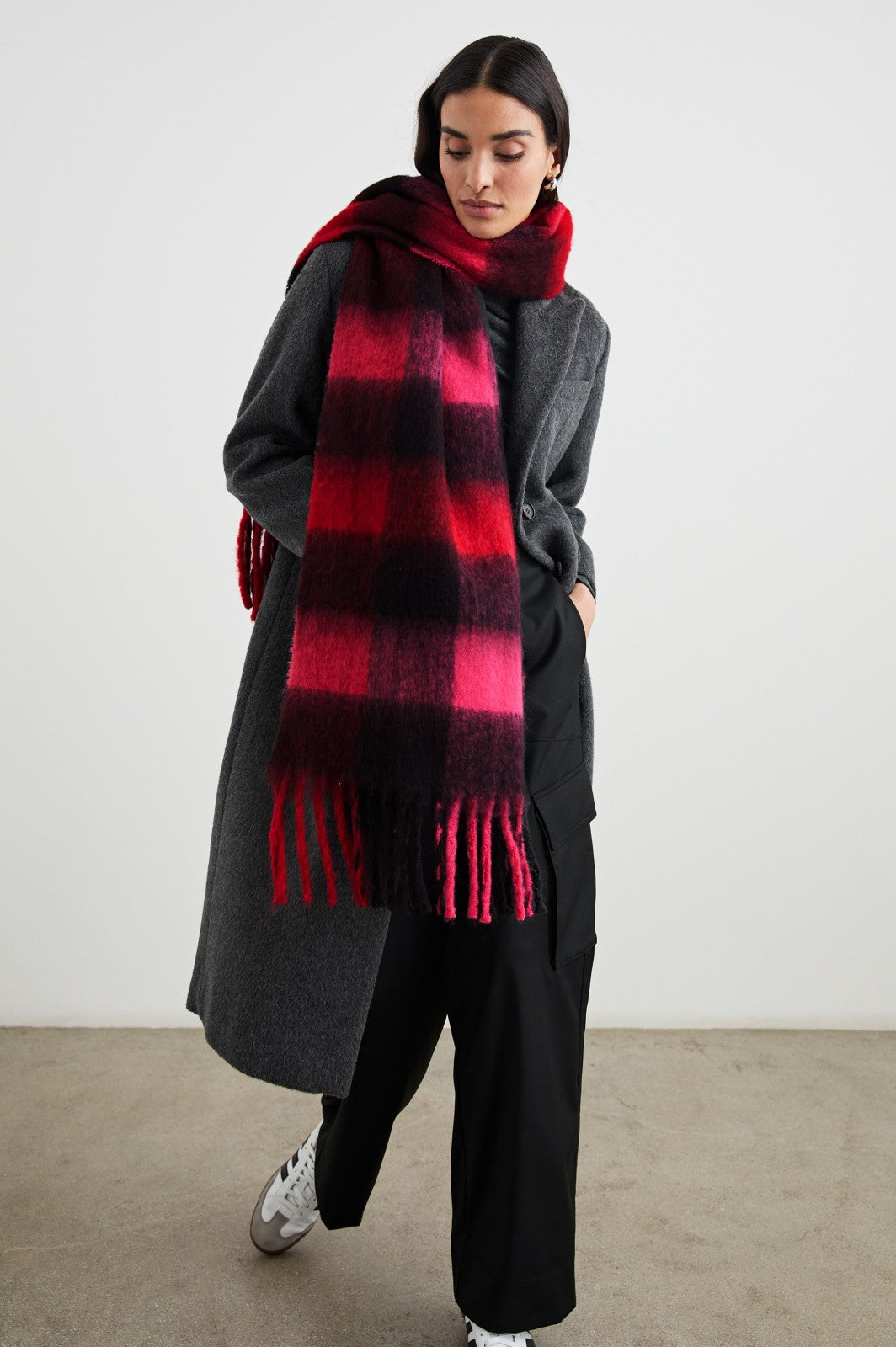OSLO SCARF - SCARLET ONYX PINK| Rails US