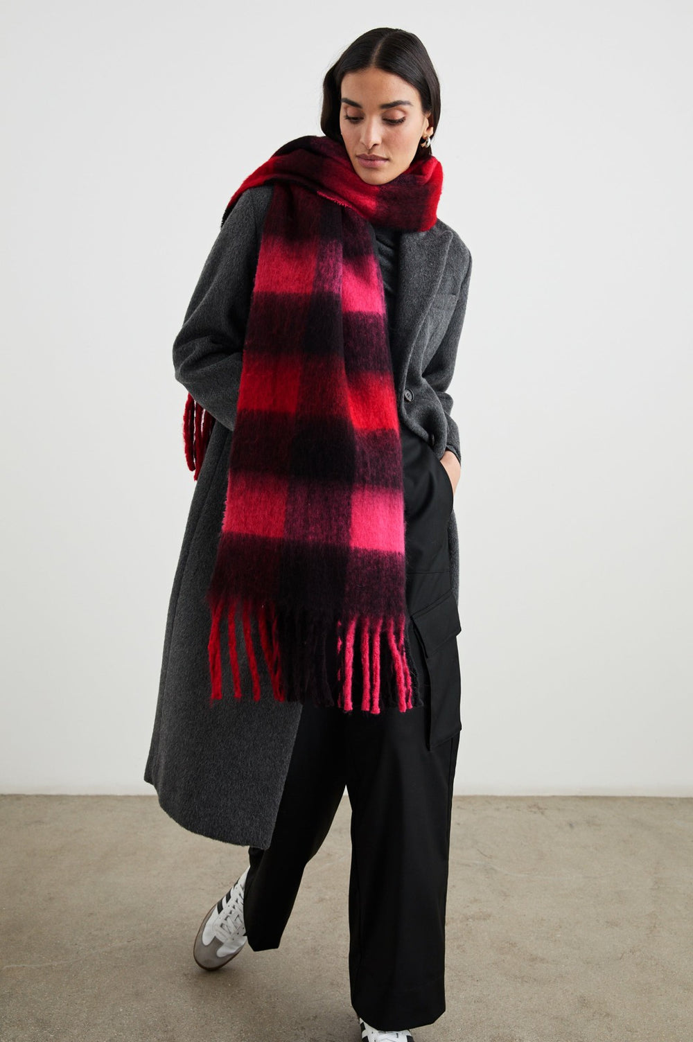OSLO SCARF - SCARLET ONYX PINK| Rails US