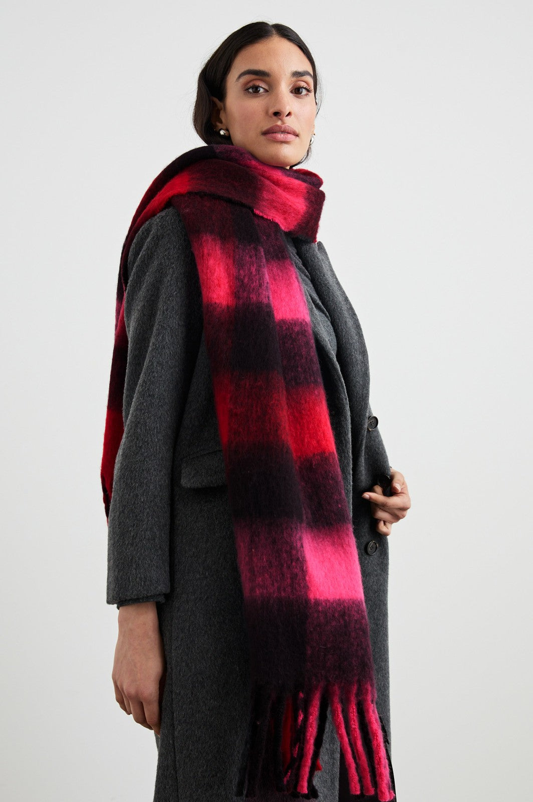 OSLO SCARF - SCARLET ONYX PINK| Rails US