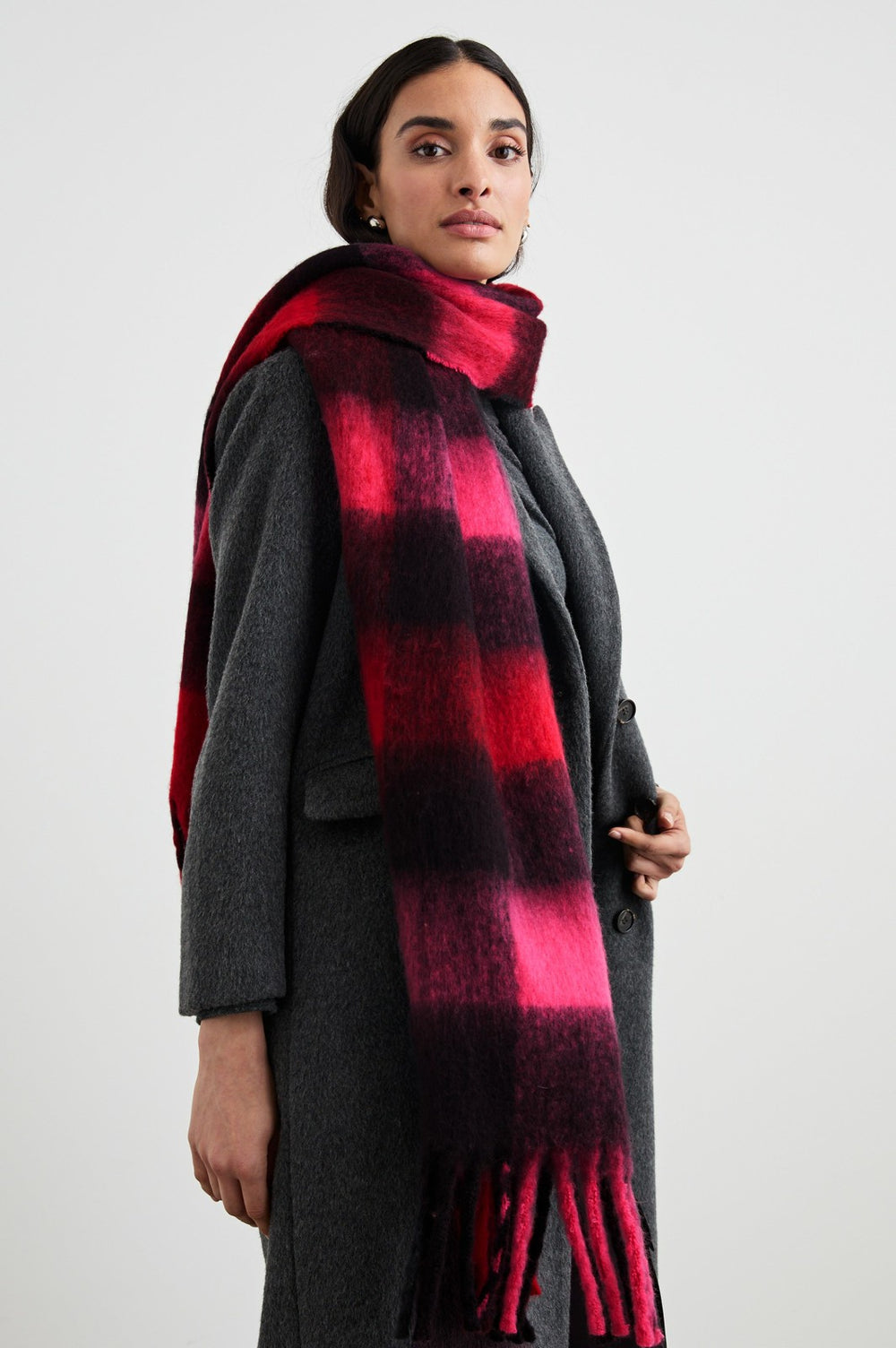 OSLO SCARF - SCARLET ONYX PINK| Rails US
