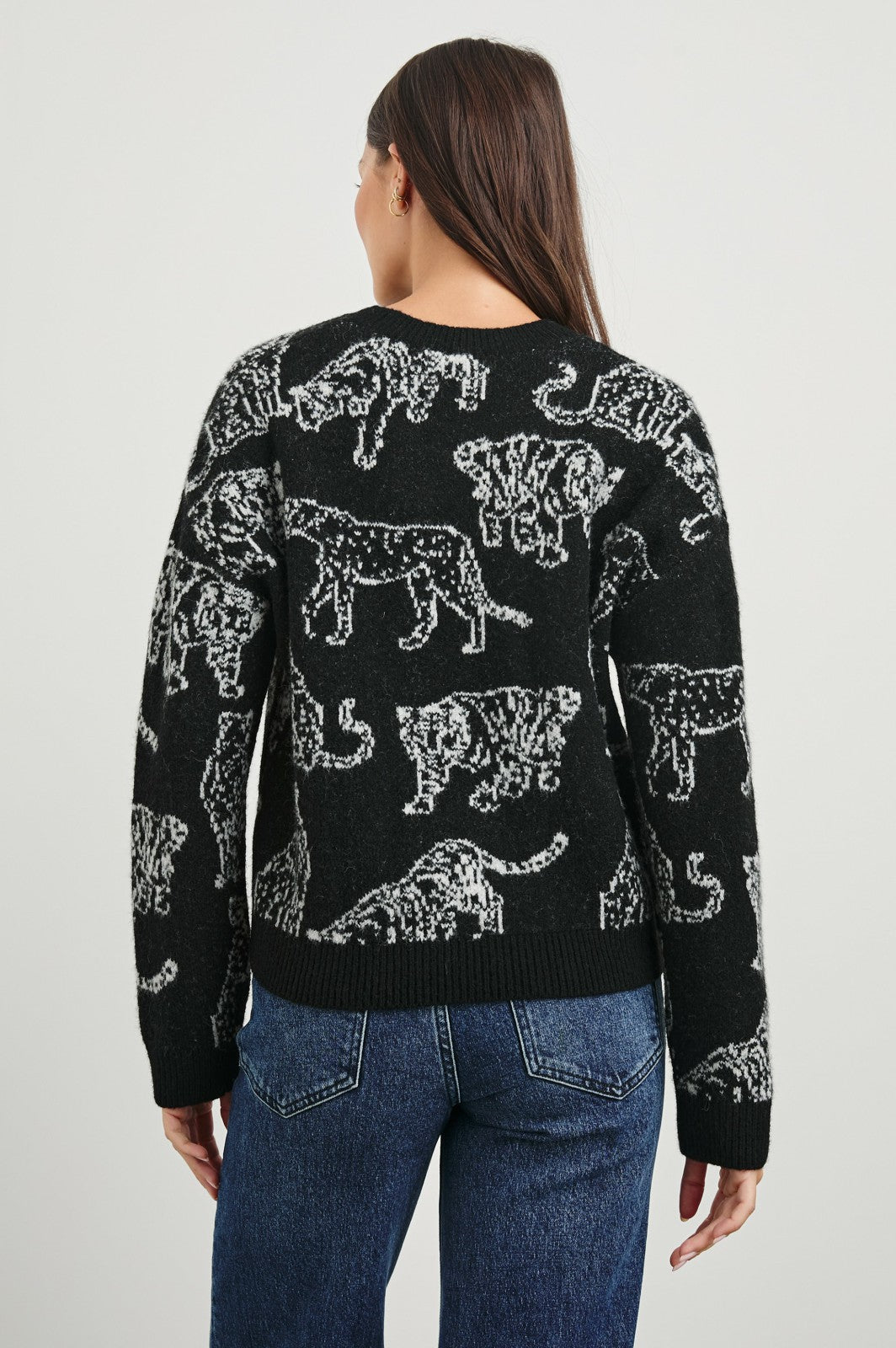 PERCI SWEATER - CHARCOAL CATS| Rails near me