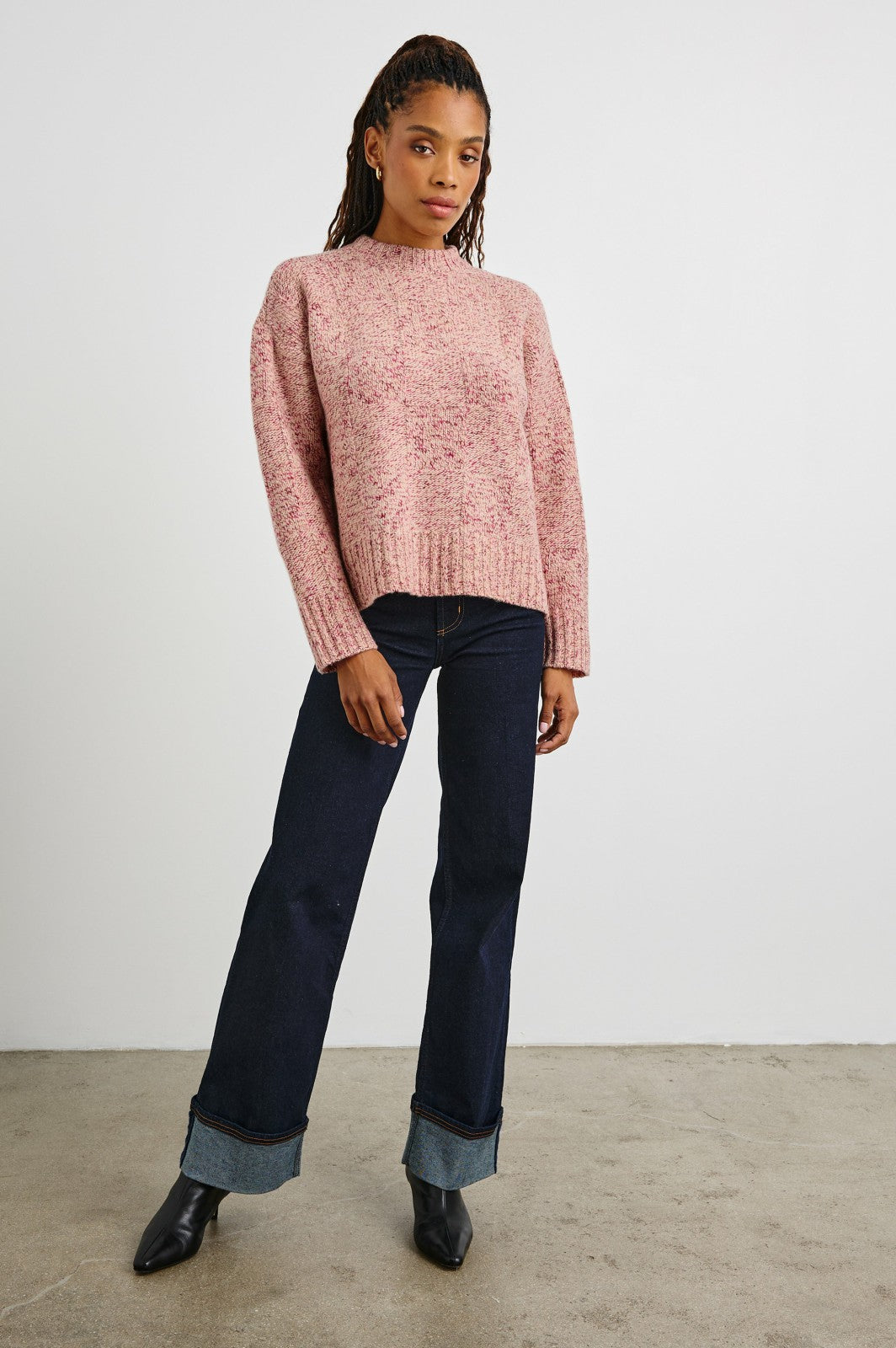 RIO SWEATER - ROSE| Rails near me