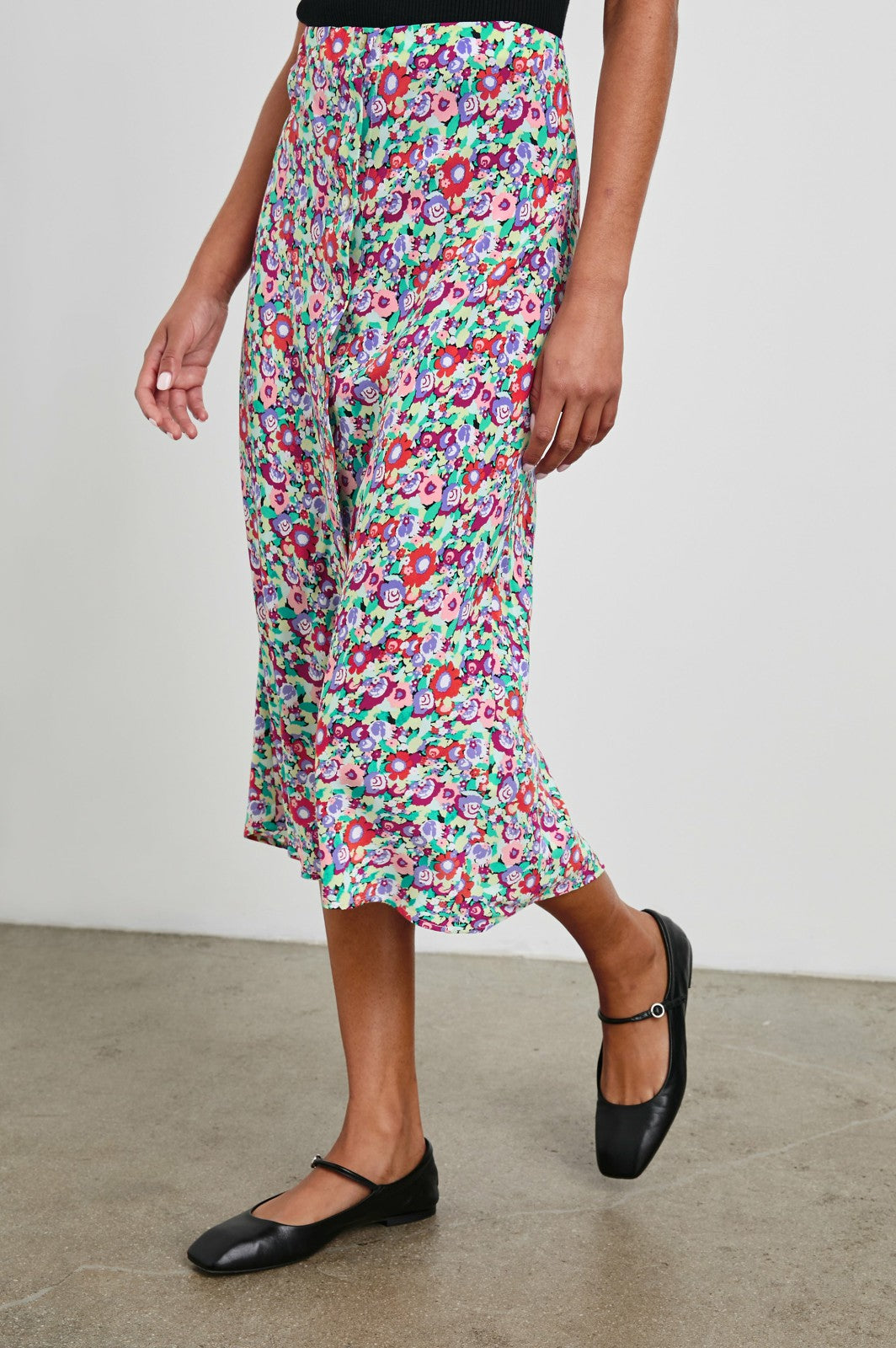 ROSETTA SKIRT - OVERSIZED MULTI FLORAL| Rails for sale