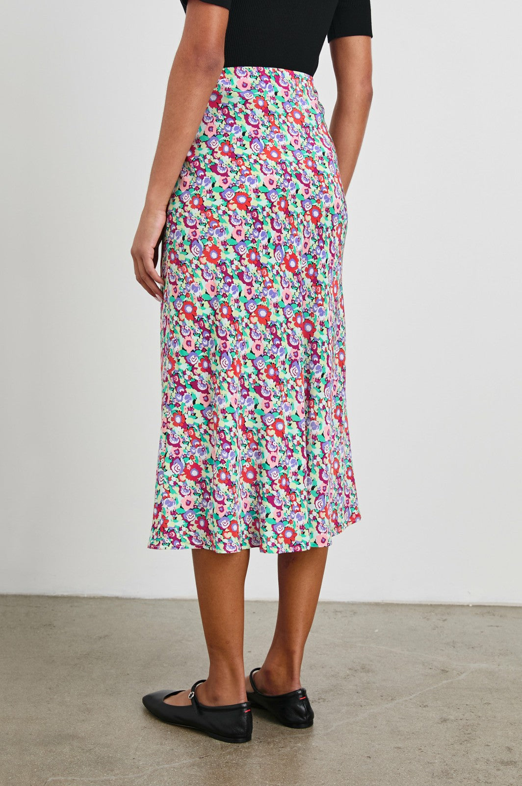 ROSETTA SKIRT - OVERSIZED MULTI FLORAL| Rails for sale