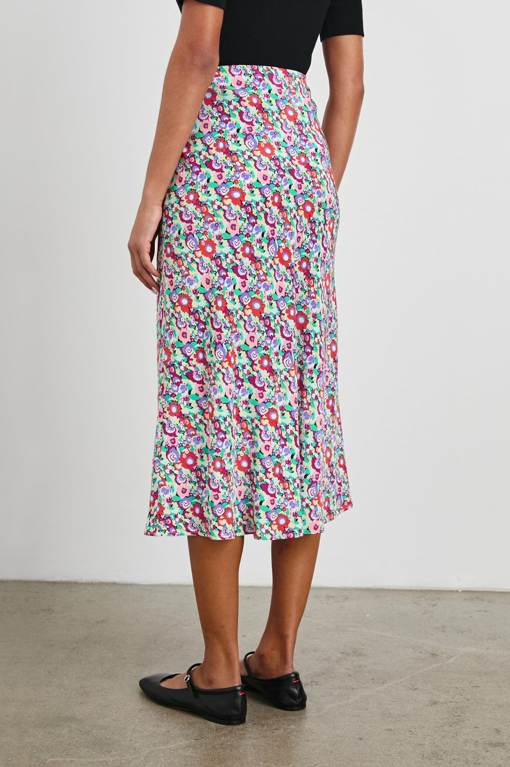 ROSETTA SKIRT - OVERSIZED MULTI FLORAL| Rails for sale