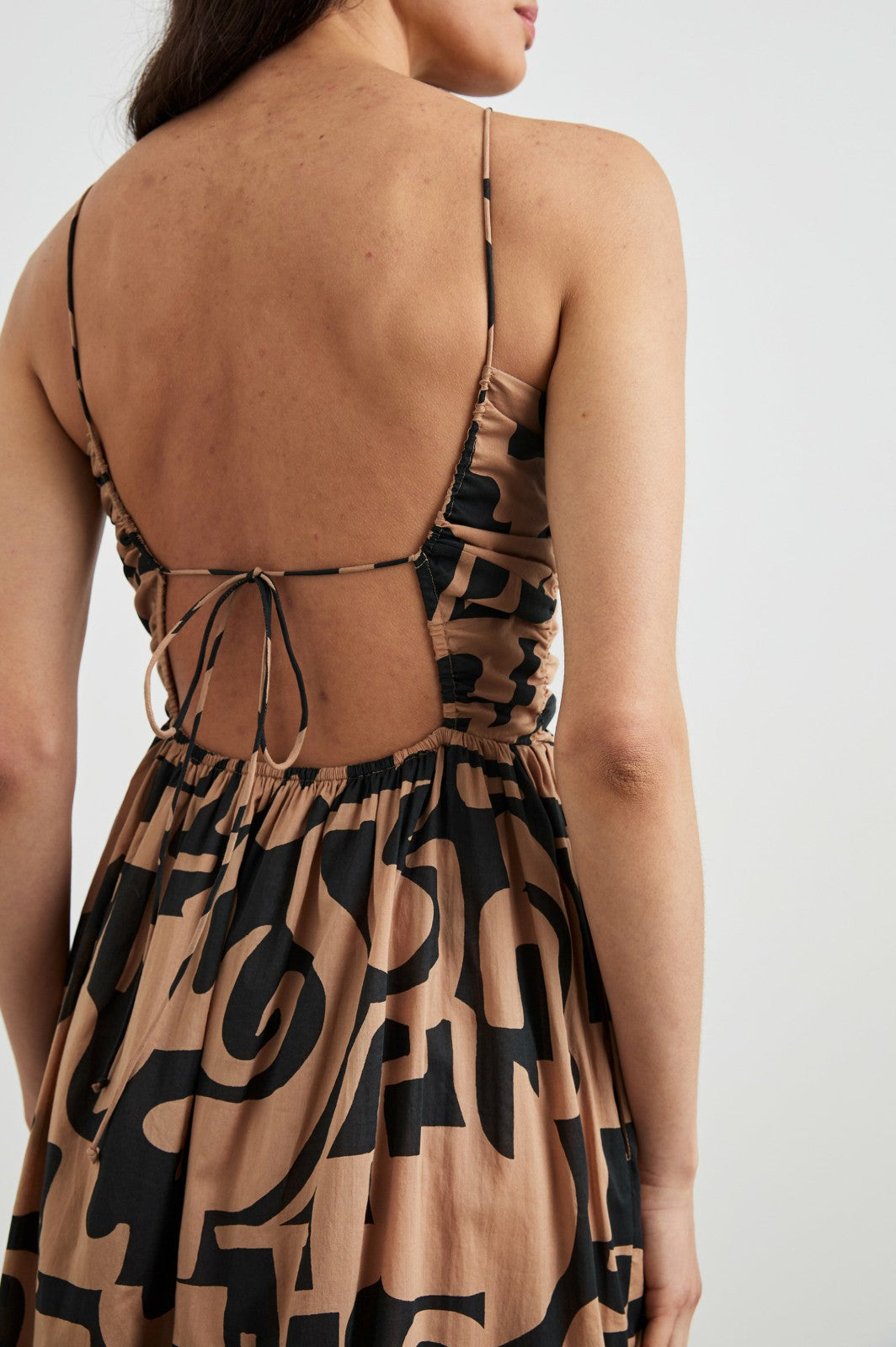 SILVIA DRESS - SANTORINI SAND| Rails outlet