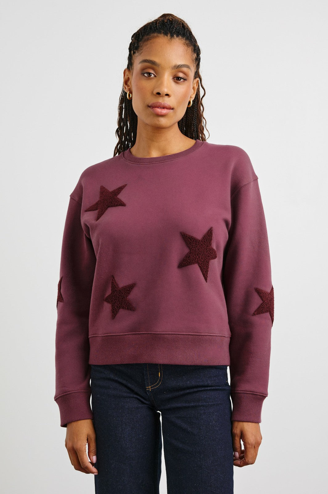 SONIA SWEATSHIRT - BURGUNDY| Rails for sale