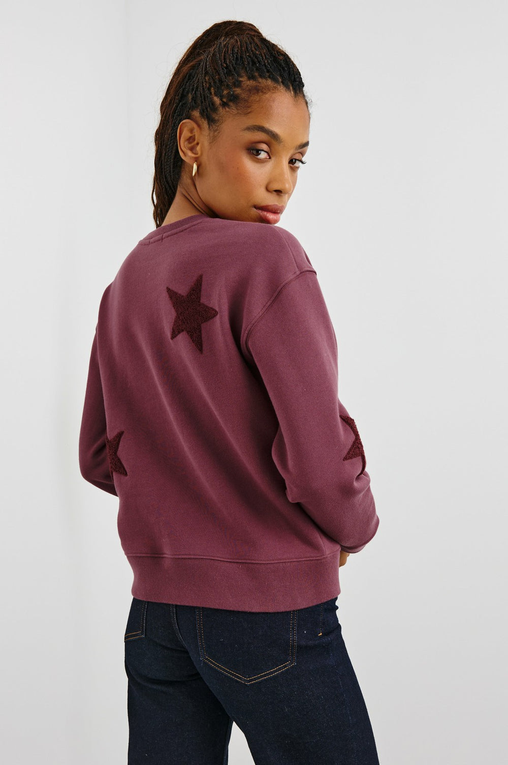 SONIA SWEATSHIRT - BURGUNDY| Rails for sale