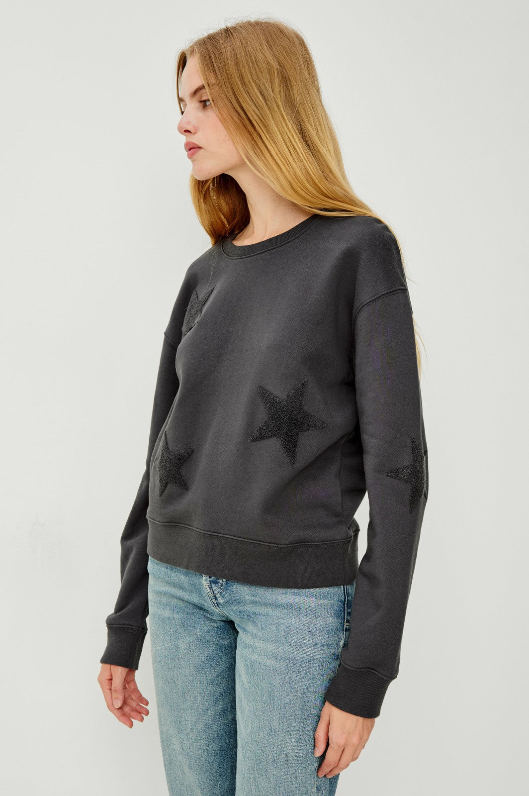 SONIA SWEATSHIRT - WASHED BLACK| Rails sale