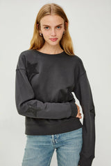 SONIA SWEATSHIRT - WASHED BLACK| Rails sale