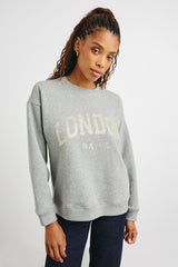 THE VARSITY SWEATSHIRT - LONDON GLITTER| Rails discount