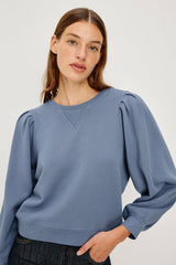 TIFFANY SWEATSHIRT - FADED PERIWINKLE| Rails outlet