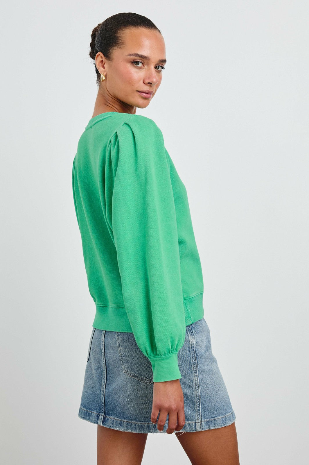 TIFFANY SWEATSHIRT - KELLY GREEN| Rails sale