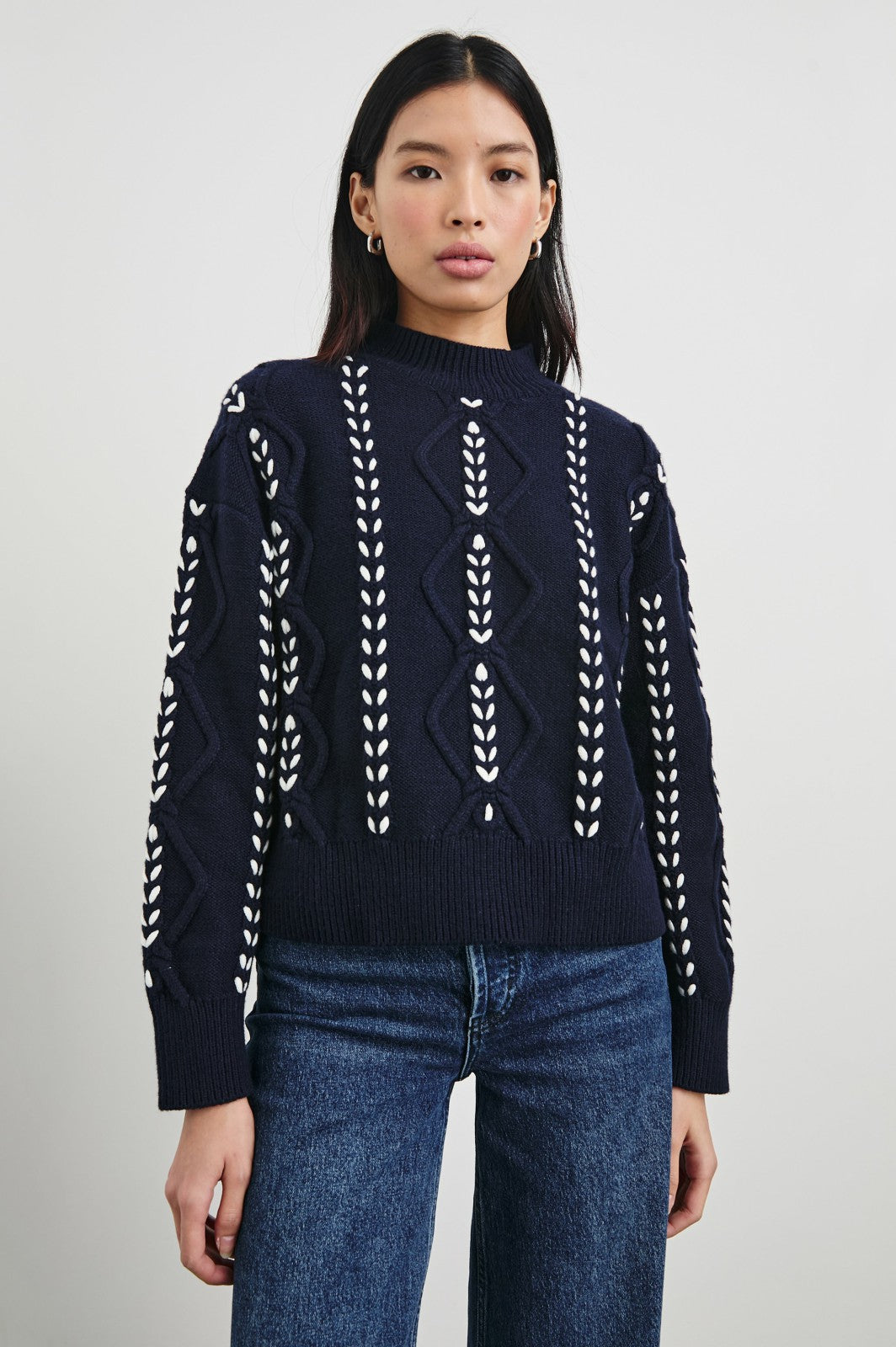 TORI SWEATER - MIDNIGHT| Rails outlet