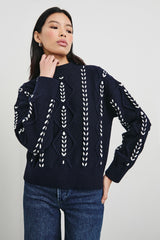 TORI SWEATER - MIDNIGHT| Rails outlet