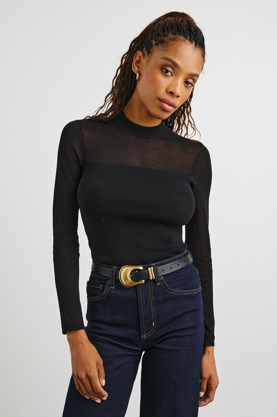 WINONA TOP - BLACK| Rails on sale