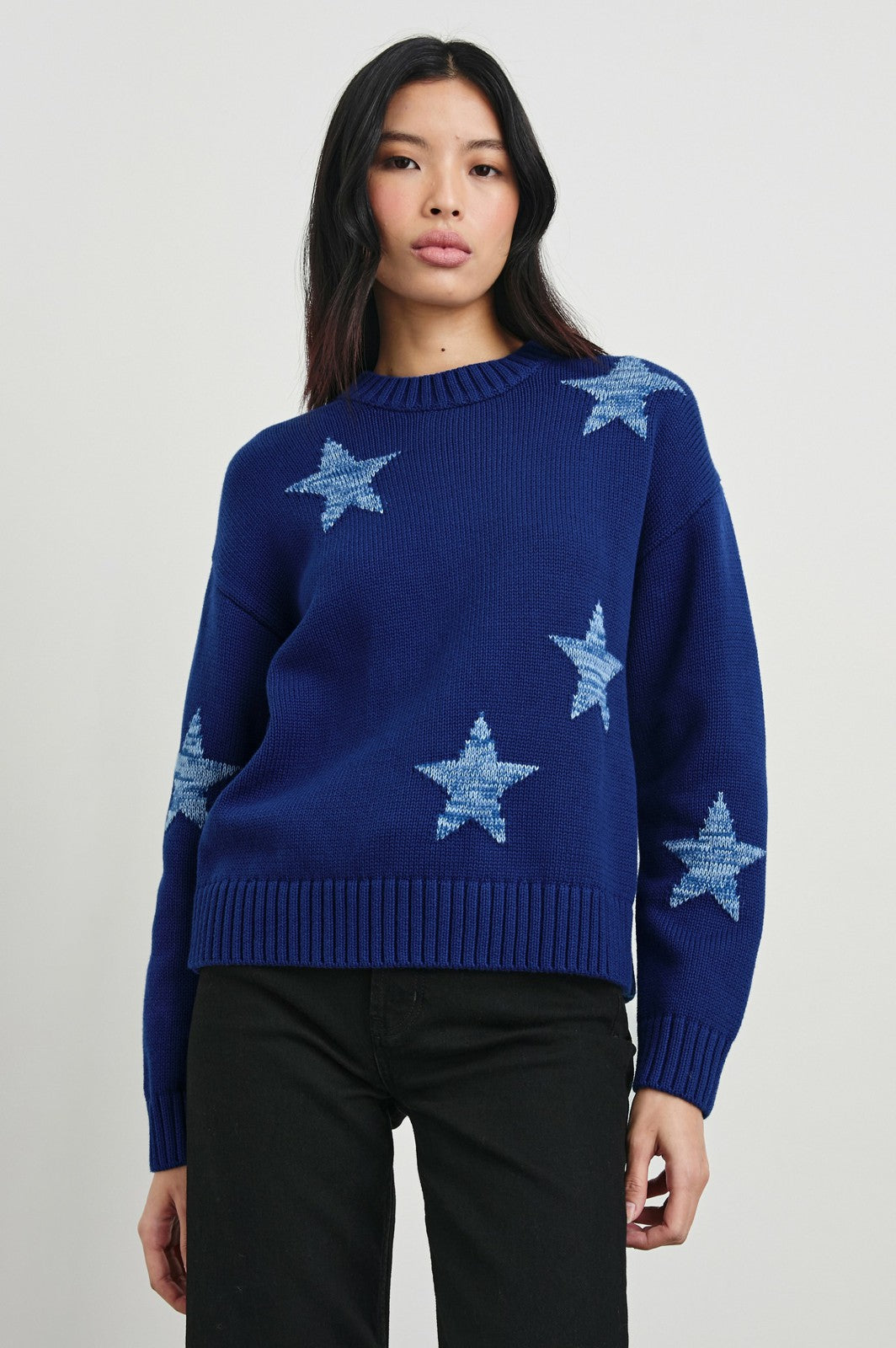 ZOEY SWEATER - COBALT GALAXY| Rails on sale